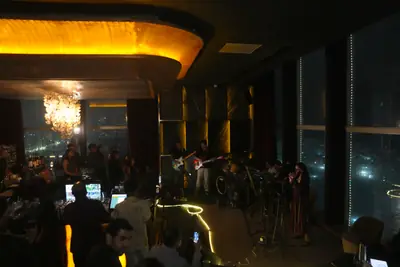 A full room at Jazz@38